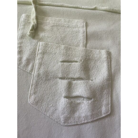 Easel Los Angeles Acid Green Ombre Distressed Hoodie Tee Unisex Size M - Picture 4 of 6